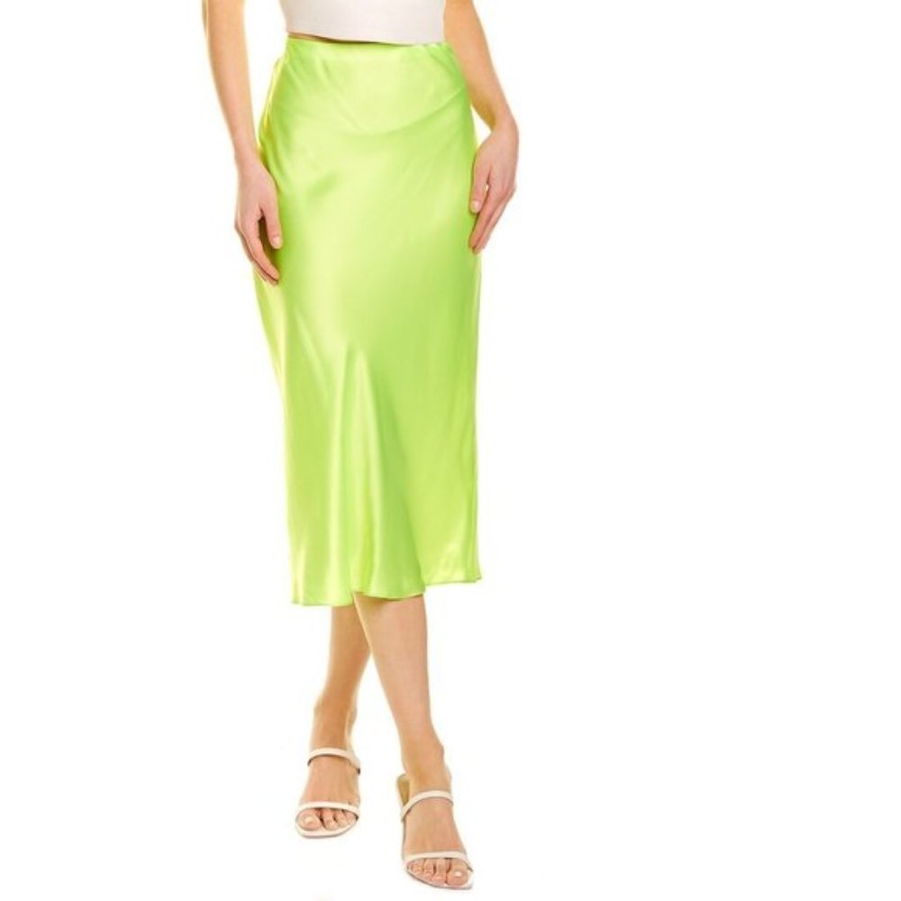 Amanda Uprichard Green Midi Skirt